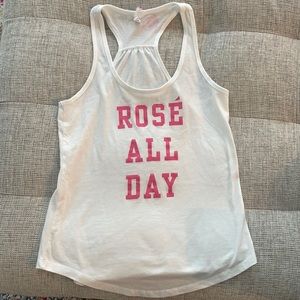 Rose all day women’s tank small